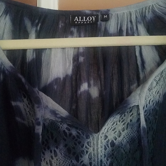 Blue summer dress - Picture 2 of 4